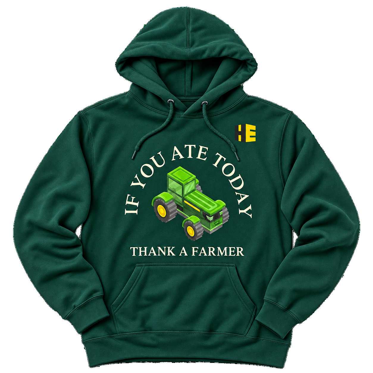 Heavyequipment.com Merchandise - Thank a Farmer Pullover Hoodie
