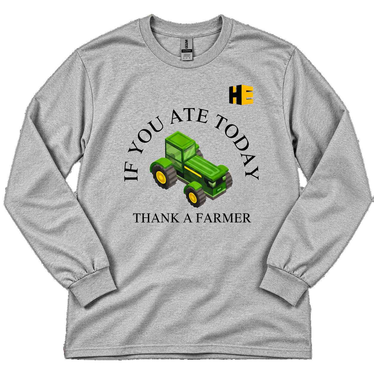 Heavyequipment.com Merchandise - Thank a Farmer Long Sleeve
